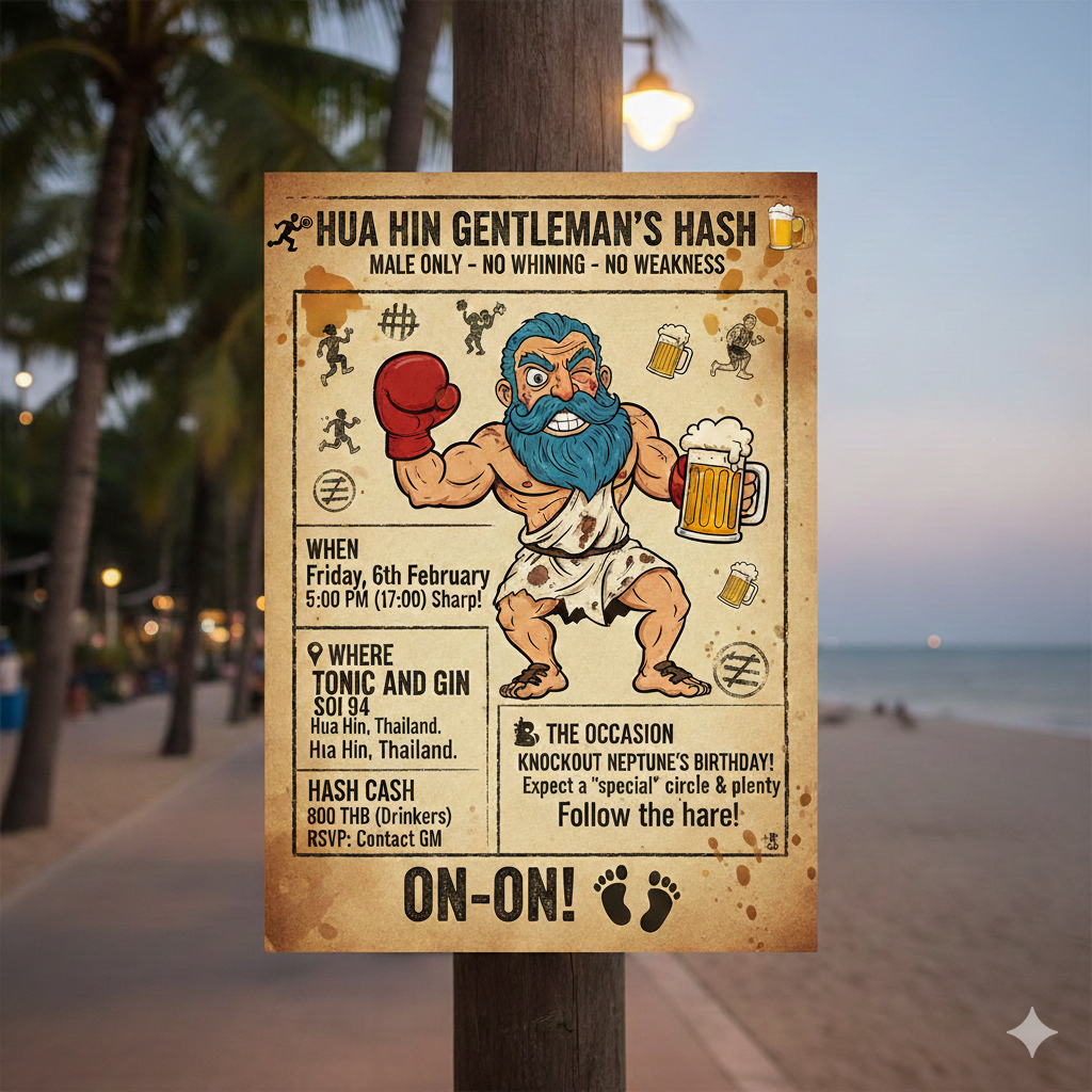 Hua Hin Gentlemen’s Hash graphic