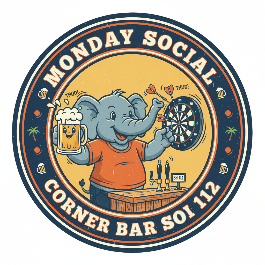 Hua Hin Monday Social Society poster